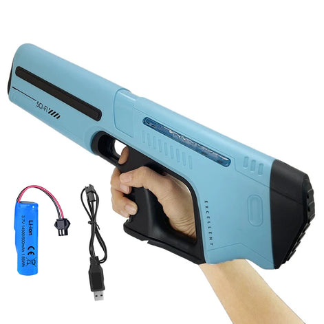 AquaStrike Elektrische Wasserpistole mit Automatischer Wasseraufnahme und Akku