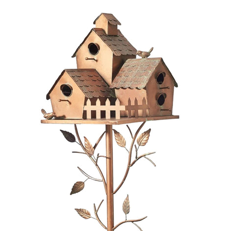 Dekoratives Vogelhaus für Garten und Außenbereiche