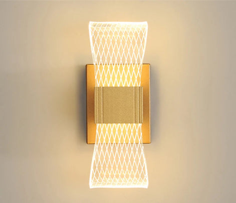 Aurevion LED Wandleuchte mit Acrylschirm
