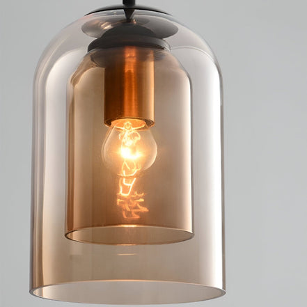 **Schicke Doppelglas Pendelleuchte – Stilvolles Licht für Ihr Zuhause** 8