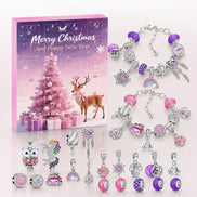 Schmuck Adventskalender mit 24 Türchen und Armband-Charms – Charmavella
