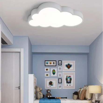 Nuvia LED-Deckenleuchte in Wolkenform für Kinderzimmer