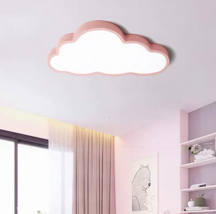 Nuvia LED-Deckenleuchte in Wolkenform für Kinderzimmer