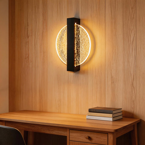 Arvion LED Wandleuchte mit Acrylkörper und indirekter Lichtverteilung