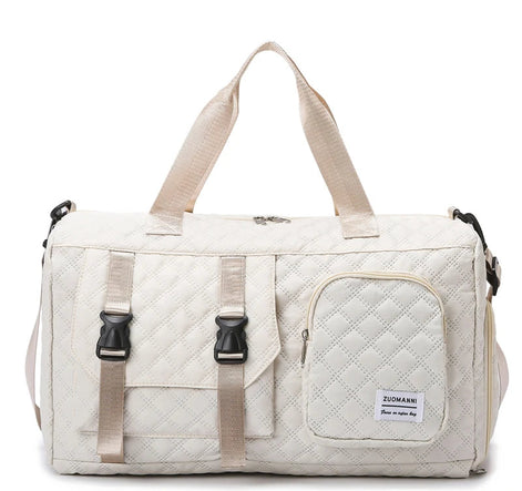 MoveLite Duffle Bag-Nylon-Reisetasche mit Reißverschluss und Schulterriemen