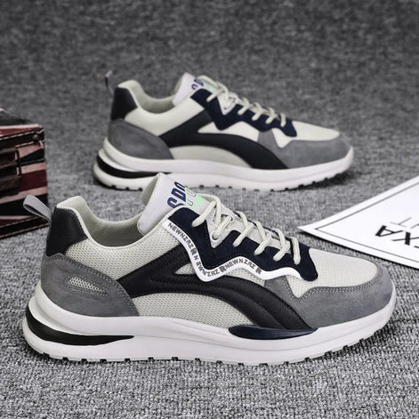 Taviro Herren Sneakers mit Schnürung und Mesh