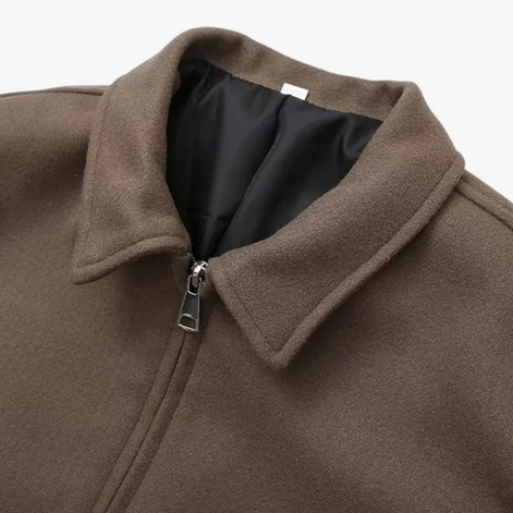 Damen Kurzjacke mit Reverskragen und Reißverschluss Varelia