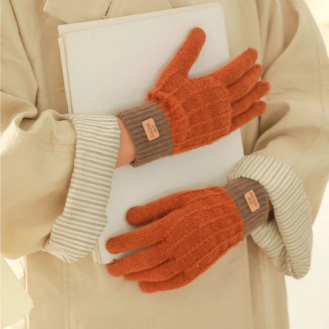 Unisex Strickhandschuhe mit Touchscreen-Funktion und weicher Oberfläche – Nuvessa