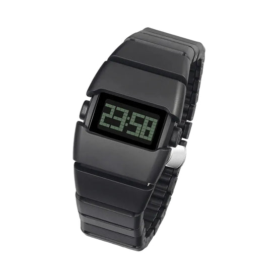 Digitale Herren-Sportuhr mit LED-Display und Kalenderfunktion – Voltrex