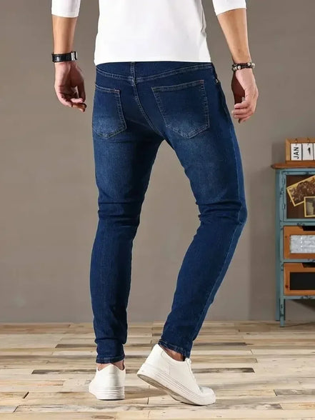 Rovento Herren Jeans Straight Fit