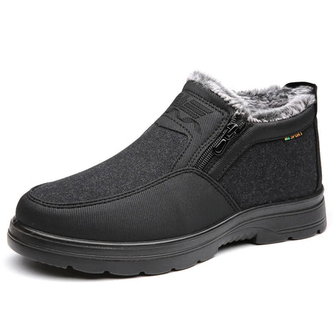 Unisex Winterstiefel mit Plüschfutter und Reißverschluss – Norvik