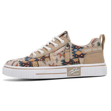 Tavero Herren Sneaker mit Schnürung und Mesh-Obermaterial