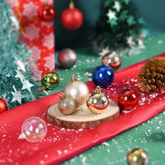 Virela Weihnachtskugeln – Set mit 24 Stück in verschiedenen Größen