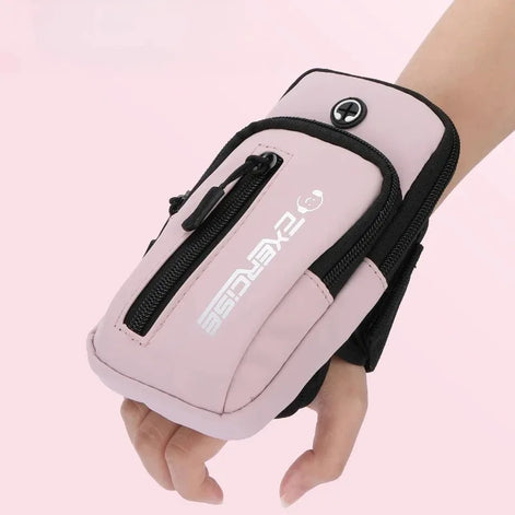 Sport-Armtasche mit Reißverschluss für Smartphone und Outdoor-Aktivitäten – MotionPocket