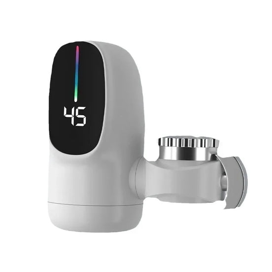 Thermivo Elektrischer Wasserhahn mit sofortiger Warmwasserfunktion und Temperaturanzeige