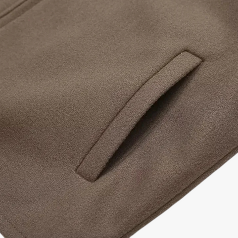 Damen Kurzjacke mit Reverskragen und Reißverschluss Varelia