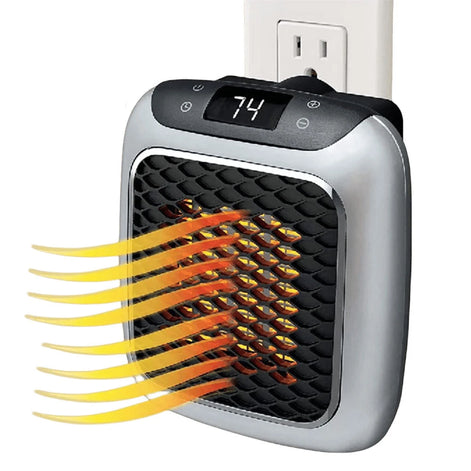Larevia Steckdosen-Heizlüfter 400/800W mit Thermostat