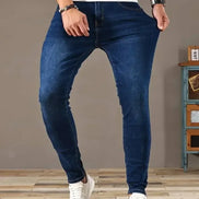 Rovento Herren Jeans Straight Fit