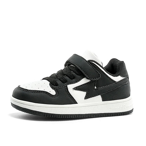Torvian Kinder Sneaker mit Klettverschluss und rutschfester Sohle