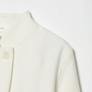 Damen Cropped Blazer mit Kurzarm – Alvéra