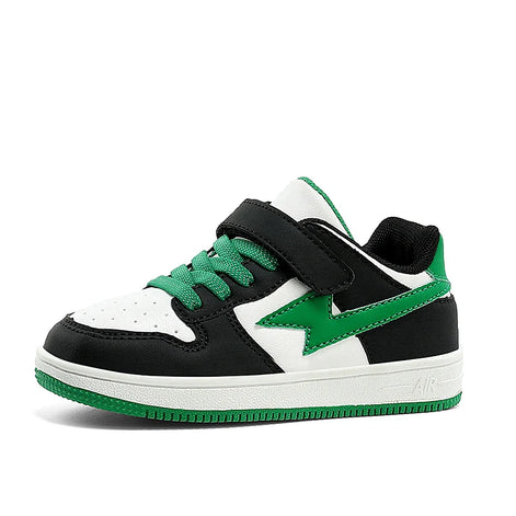 Torvian Kinder Sneaker mit Klettverschluss und rutschfester Sohle