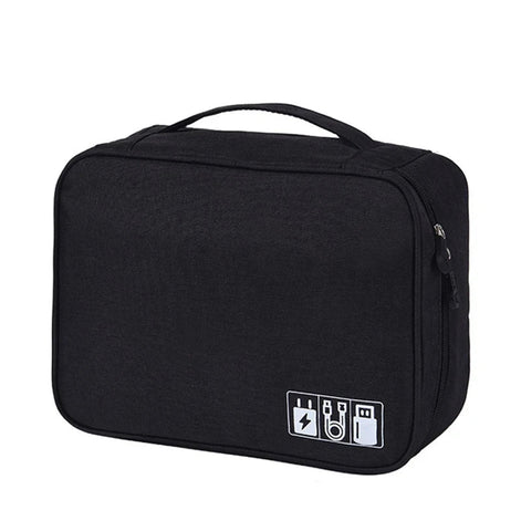 Kabel-Organizer Tasche aus Oxford-Material mit Reißverschluss