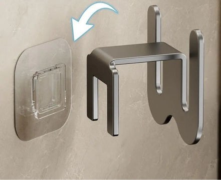 Velmora Wandhalter für Hausschuhe aus Aluminium