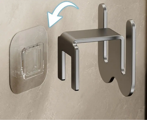 Velmora Wandhalter für Hausschuhe aus Aluminium