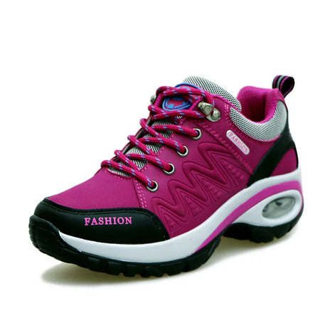 Meravon Damen Sneaker mit Schnürung und EVA-Innensohle