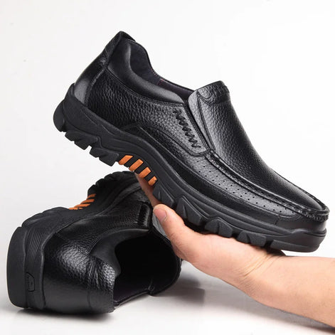 Ravello Herren Leder Loafer Slip-On