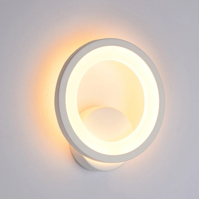Arvella LED Wandleuchte rund mit Acrylabdeckung