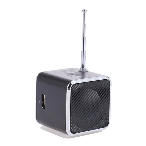 Soundora Mini Bluetooth Lautsprecher mit Display und FM-Radio