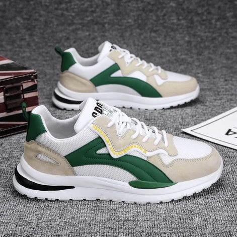 Taviro Herren Sneakers mit Schnürung und Mesh