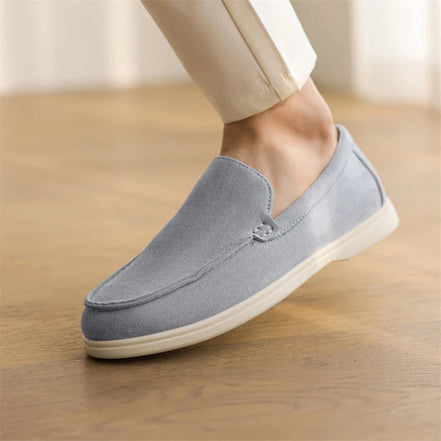 Velmoro Herren-Loafer aus Wildleder – Klassische Slipper für Alltag & Anlass
