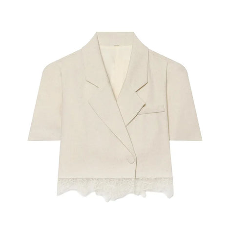 Damen-Zweiteiler mit Blazer und Shorts – Bellavique