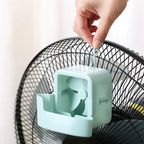 Borealis Tragbarer Clip-Ventilator mit Verdunstungskühlung