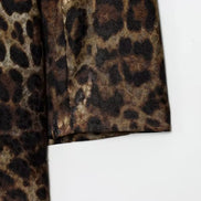 Damen Hosenanzug mit Leopardenmuster und Blazer Savélia