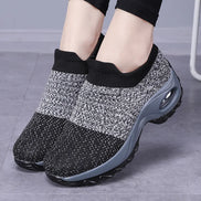 Damen Slip-On Schuhe aus Mesh mit Gummisohle – Melviora