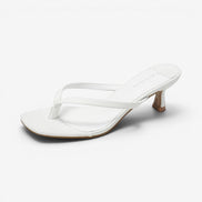 Velissia Damen Sandalen mit Absatz im Zehensteg-Design