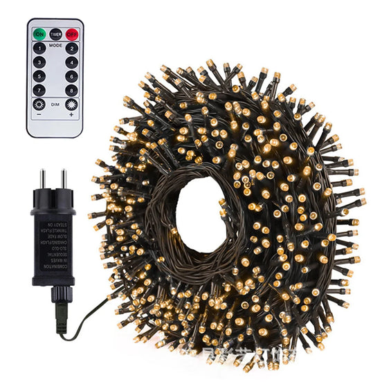 LED-Lichterkette mit Fernbedienung und 8 Lichtmodi Varellia