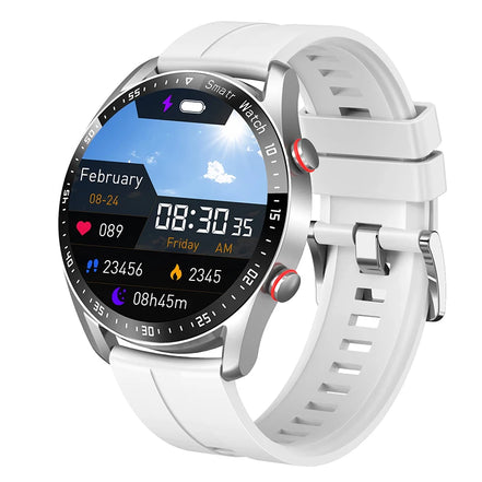 Rundes Smartwatch mit Bluetooth-Telefonfunktion