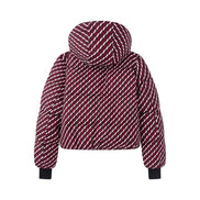 Damen Winterjacke mit Kapuze und Reißverschluss – Velmara