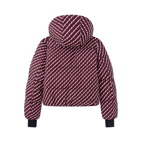 Damen Winterjacke mit Kapuze und Reißverschluss – Velmara