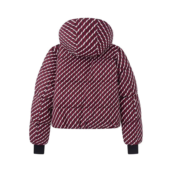 Damen Winterjacke mit Kapuze und Reißverschluss – Velmara