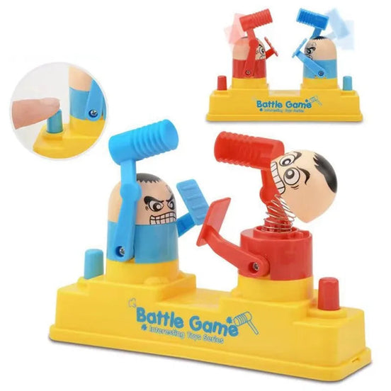 Robino Tischspiel – Manuelles Zwei-Spieler-Klopfspiel aus Kunststoff