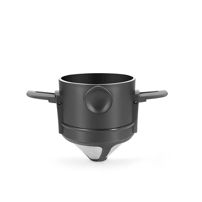 BrewFold Steel Dripper – Faltbarer Edelstahl-Kaffeefilter
