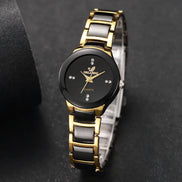 Selvina Damenarmbanduhr – Rundes Quarzmodell mit Metallarmband