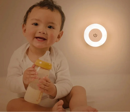 Luvanor LED Wand-Nachtlicht mit Touchfunktion und Akku
