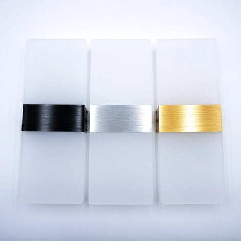 Liravon LED Wandleuchte Aluminium Acryl Innenwandlampe