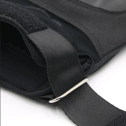 Griprex Half-Finger Sporthandschuhe aus Baumwolle und Synthetikleder